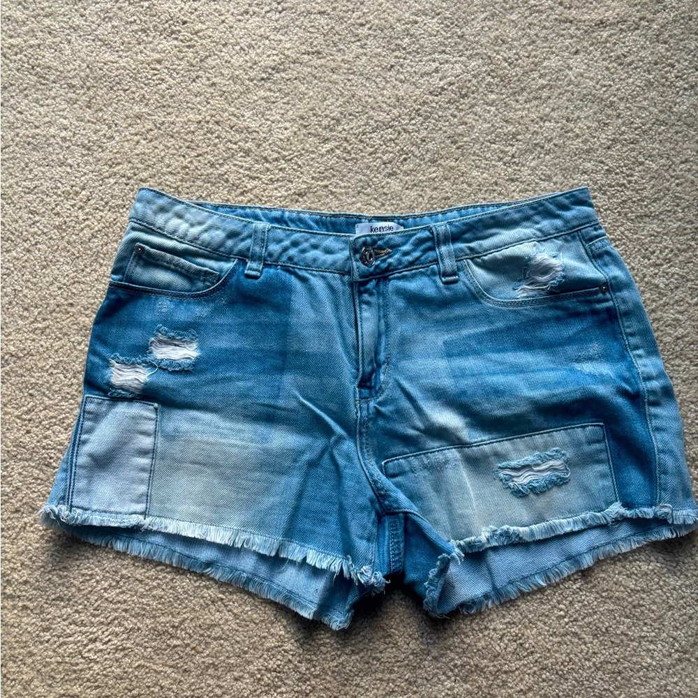 Womens Denim Shorts 6/28 Kensie Jeans